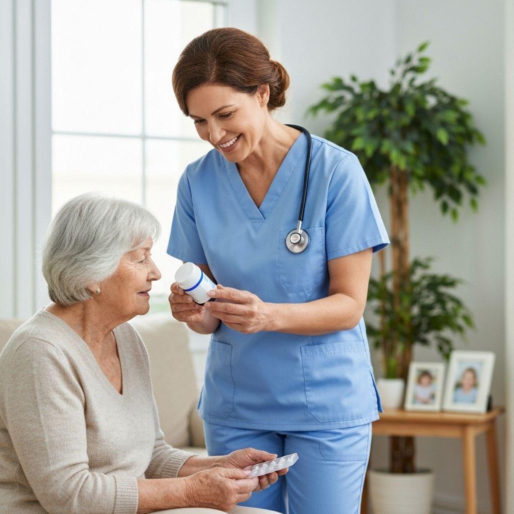 BetterHealth home care professional supporting an older adult in Minnesota